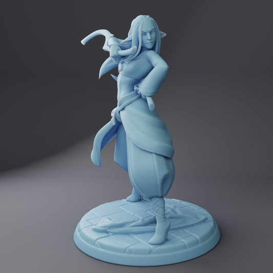 Twin Goddess Miniatures - Firbolg Bladenancer - 2025 July