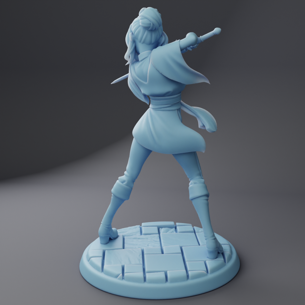 Twin Goddess Miniatures - Jadis the Hexblade - 2025 Septmeber