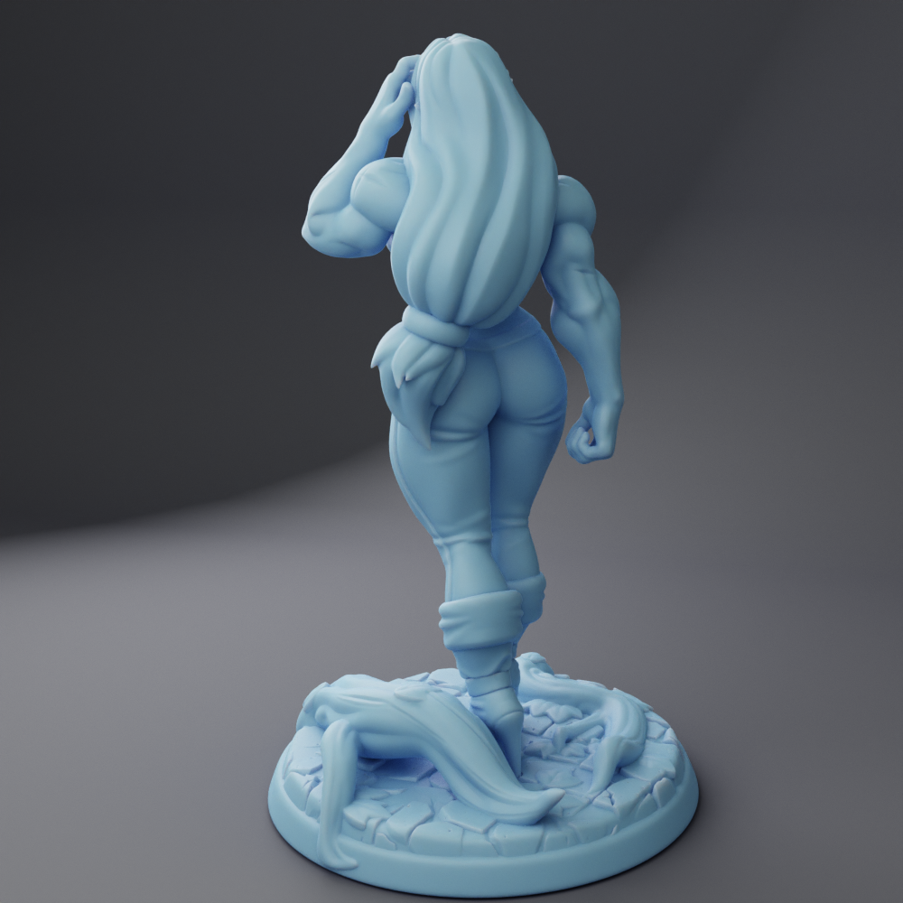 Twin Goddess Miniatures - Fraeya the Orc - Oakenhallow #3 2023 July