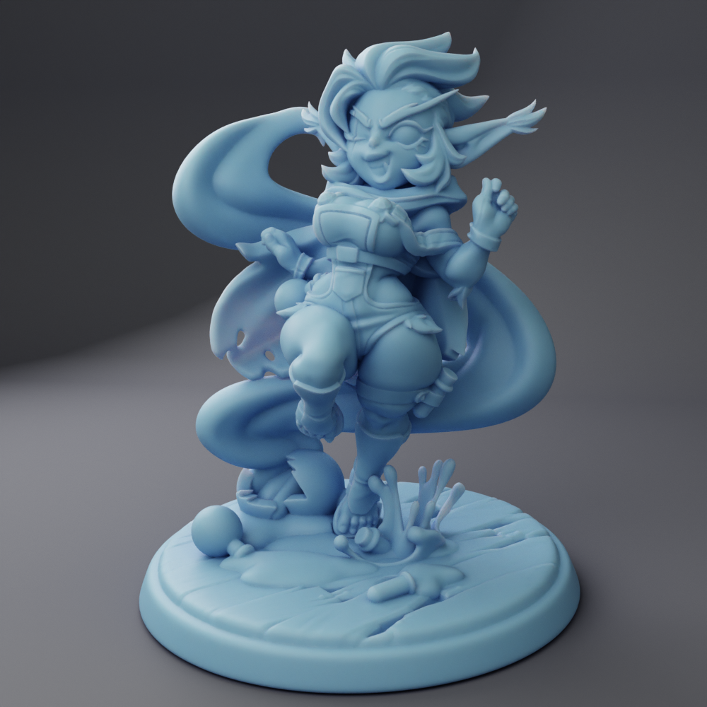 Twin Goddess Miniatures - Goldie the Goblin - Reforged August 2024