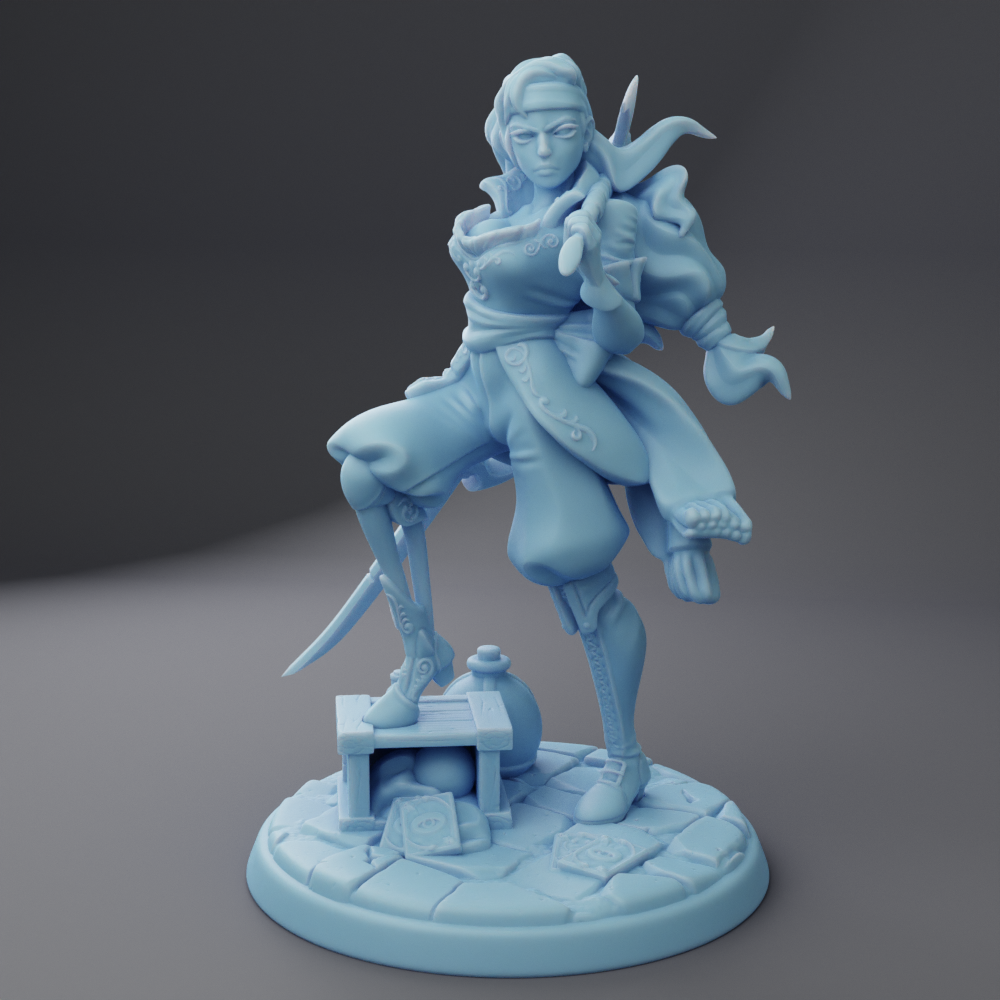 Twin Goddess Miniatures - Mariellda Ezmerelda D'Avenir - Strahdsilvania 2023 April