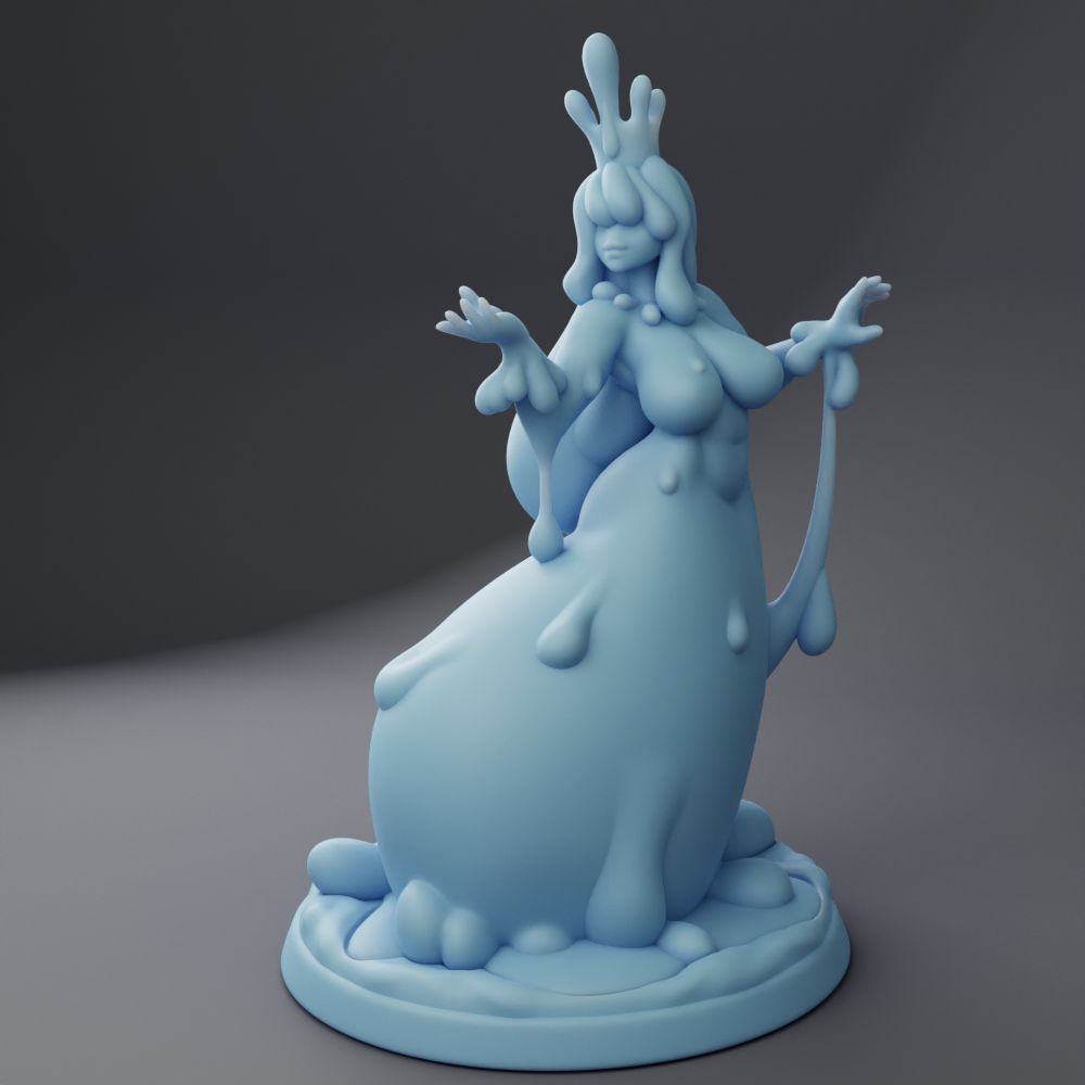 Twin Goddess Miniatures - Slime Queen - Fantasy Queens 2023 March