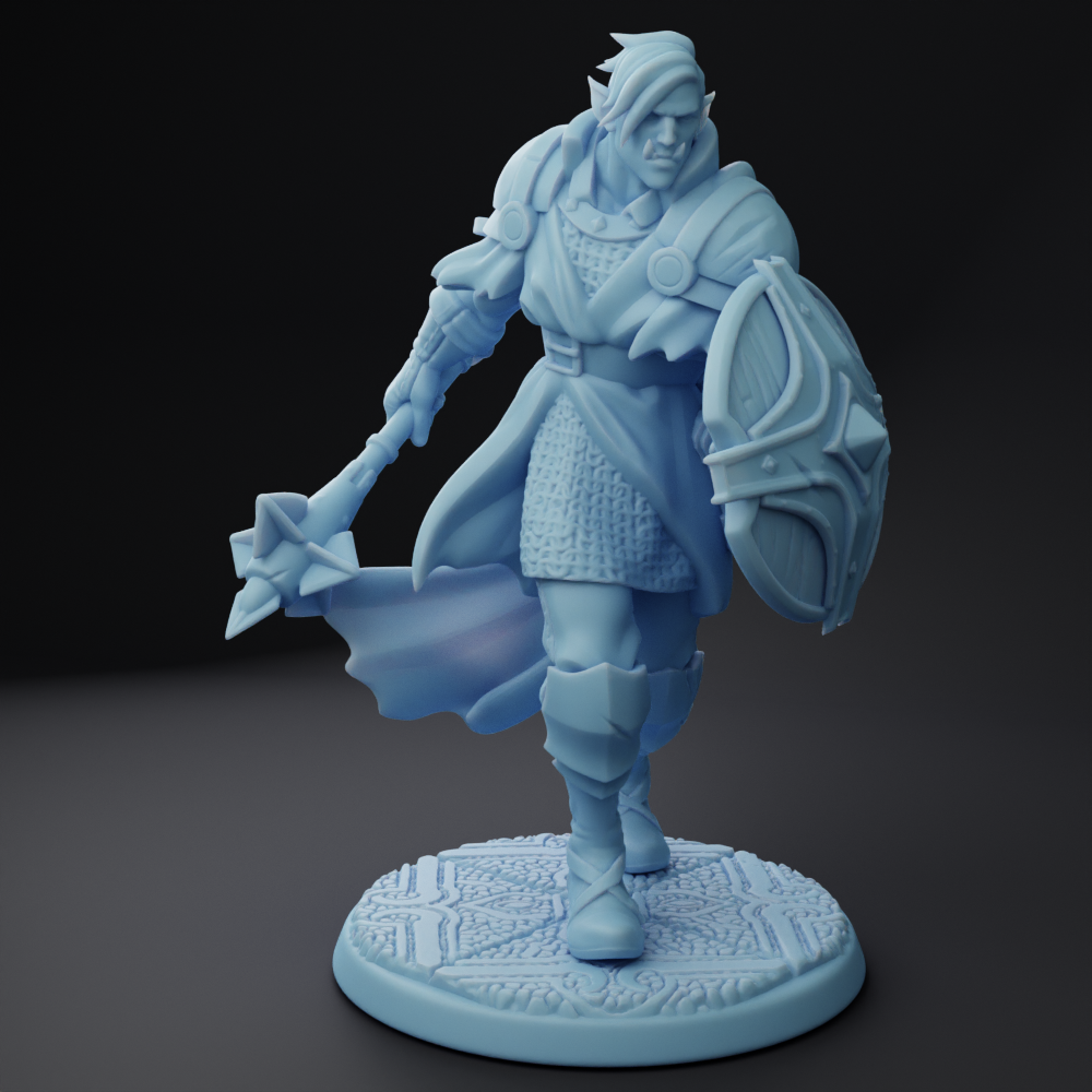 Twin Goddess Miniatures - Denthir, the Orc Cleric - Oaken Hollow Heroes 2023 January
