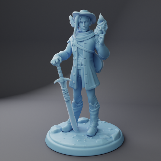 Twin Goddess Miniatures - Locke the Bard - 2025 Septmeber