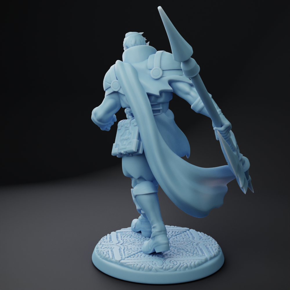Twin Goddess Miniatures - Denthir, the Orc Cleric - Oaken Hollow Heroes 2023 January