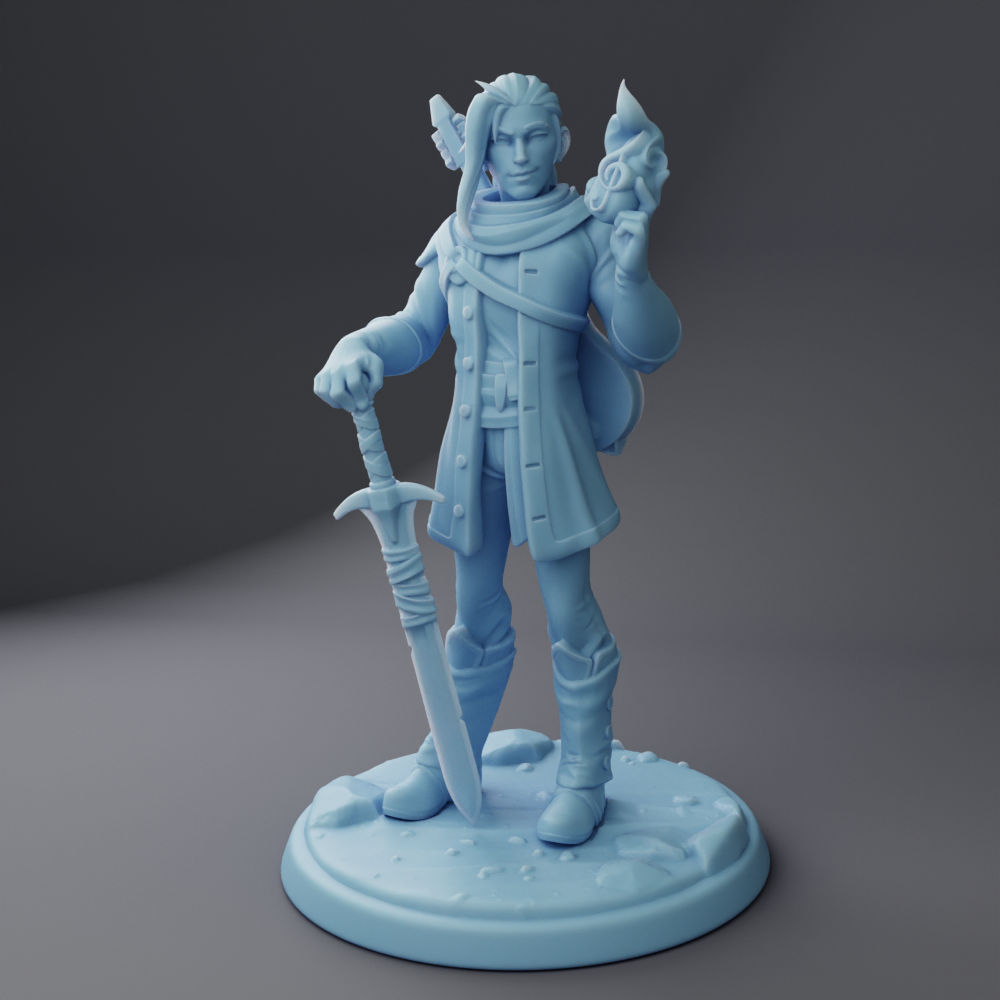Twin Goddess Miniatures - Locke the Bard - 2025 Septmeber