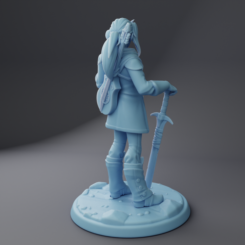 Twin Goddess Miniatures - Locke the Bard - 2025 Septmeber