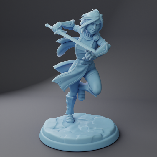 Twin Goddess Miniatures - Gwen the Knight - 2025 March