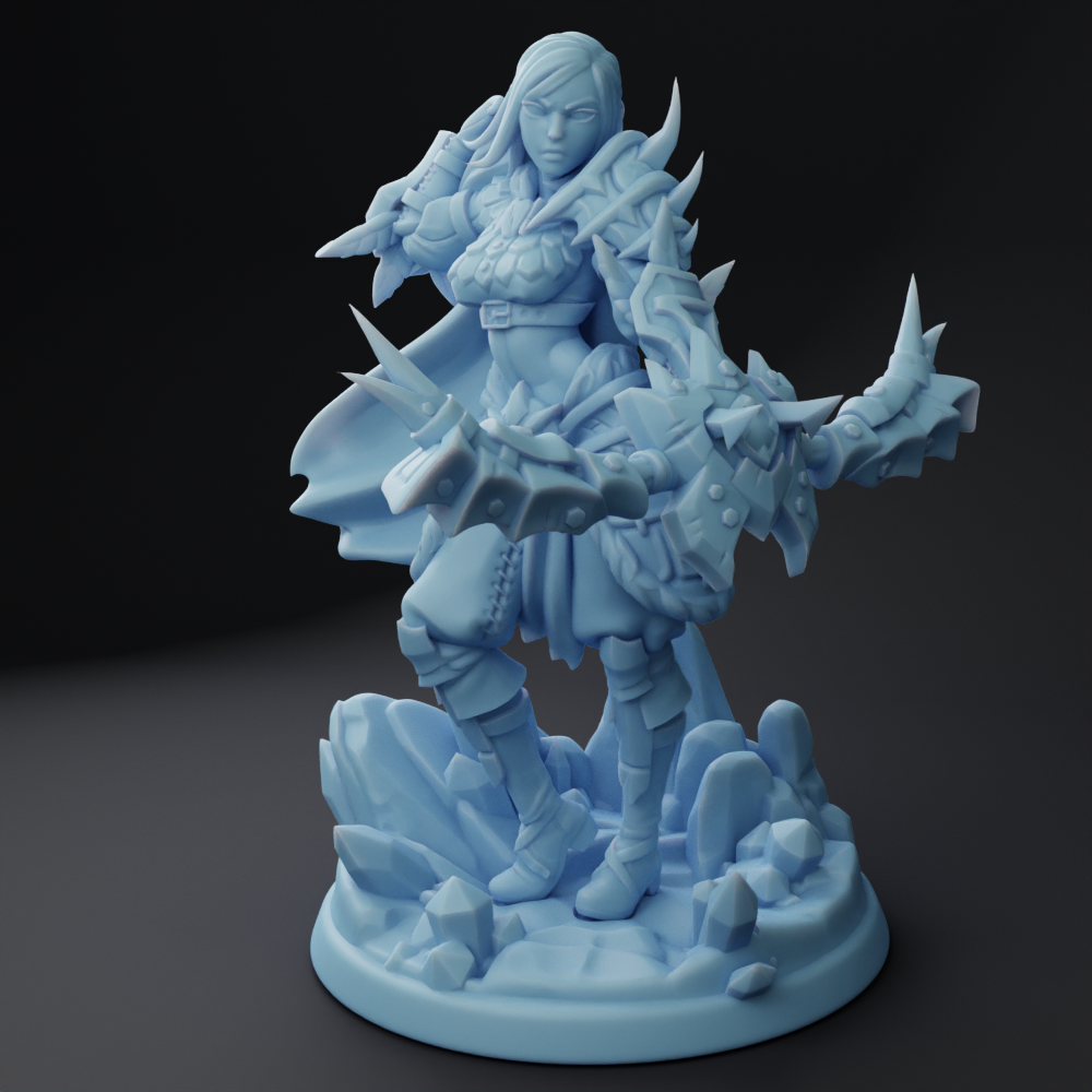 Twin Goddess Miniatures - Koume, the Hunter - Addittional Adventurers 2023 February