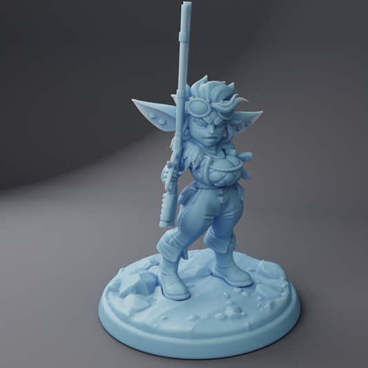 Twin Goddess Miniatures - Quinn The Goblin - Modern and Ancient Fantasy 2024 September Release 35mm