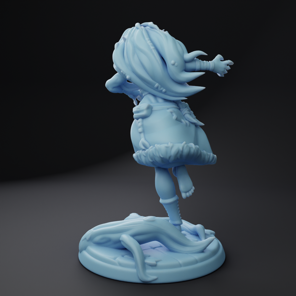 Twin Goddess Miniatures - Elledriel, the Elven Druid - Oaken Hollow Heroes 2023 January