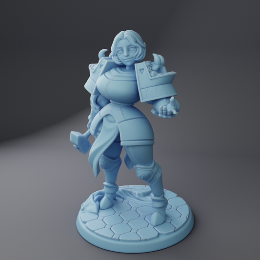 Twin Goddess Miniatures - Dhalia, Warforged - 2025 April