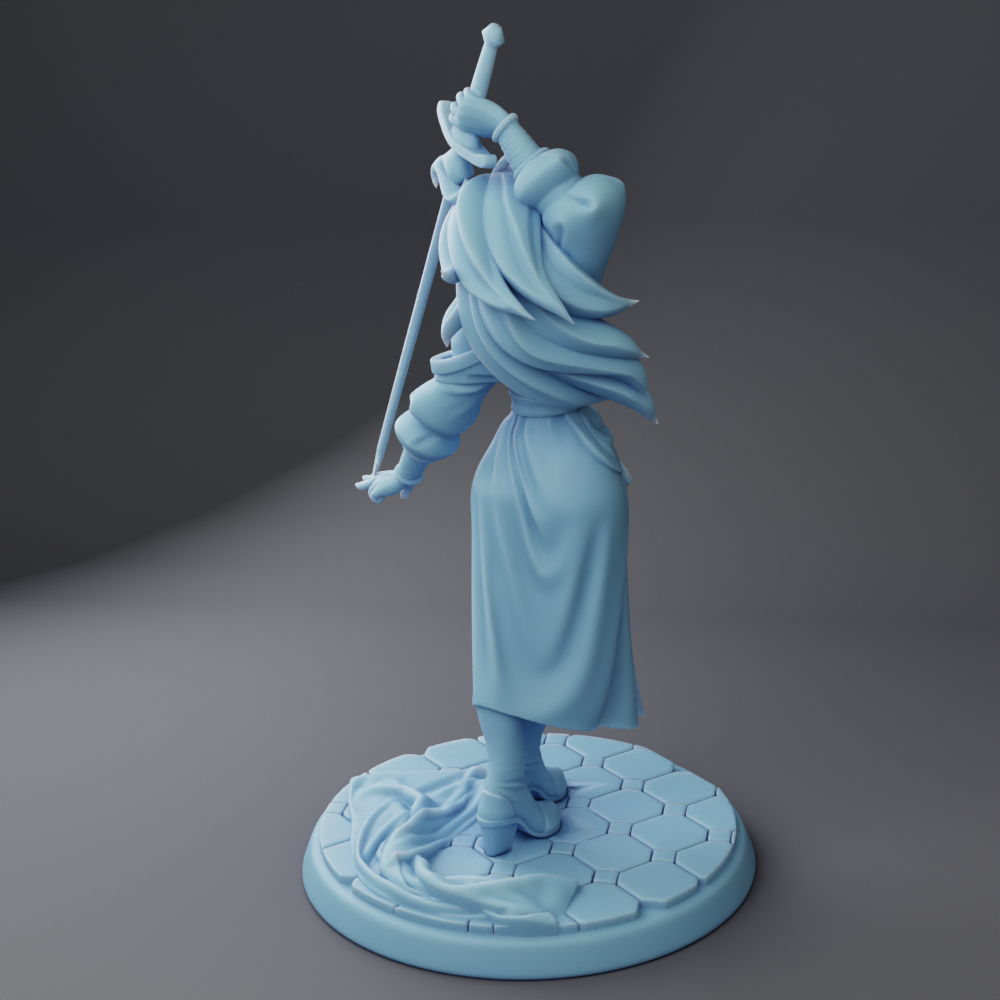 Twin Goddess Miniatures - Libra Desert Fencer - 2025 May