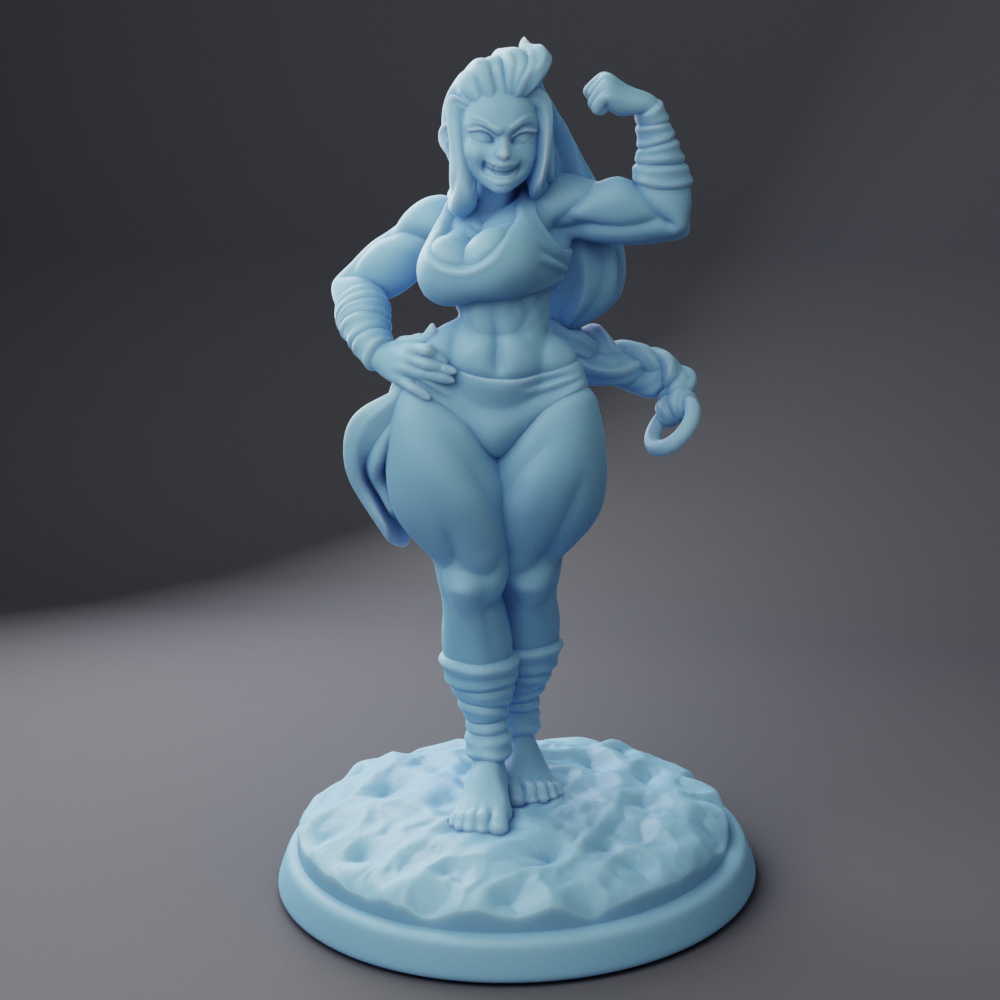 Twin Goddess Miniatures - Beach Skadi - Beach Week 2 2023 August