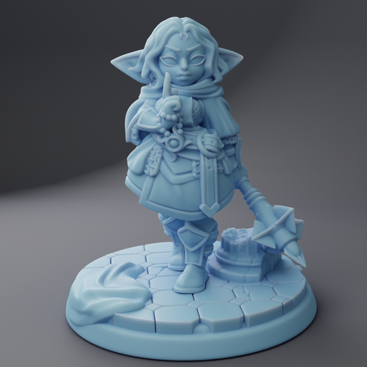 Twin Goddess Miniatures - Holly the Goblin Cleric - Goblin Month #2 2023 September