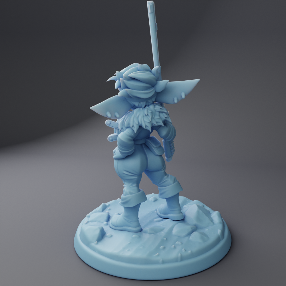Twin Goddess Miniatures - Quinn The Goblin - Modern and Ancient Fantasy 2024 September Release 35mm