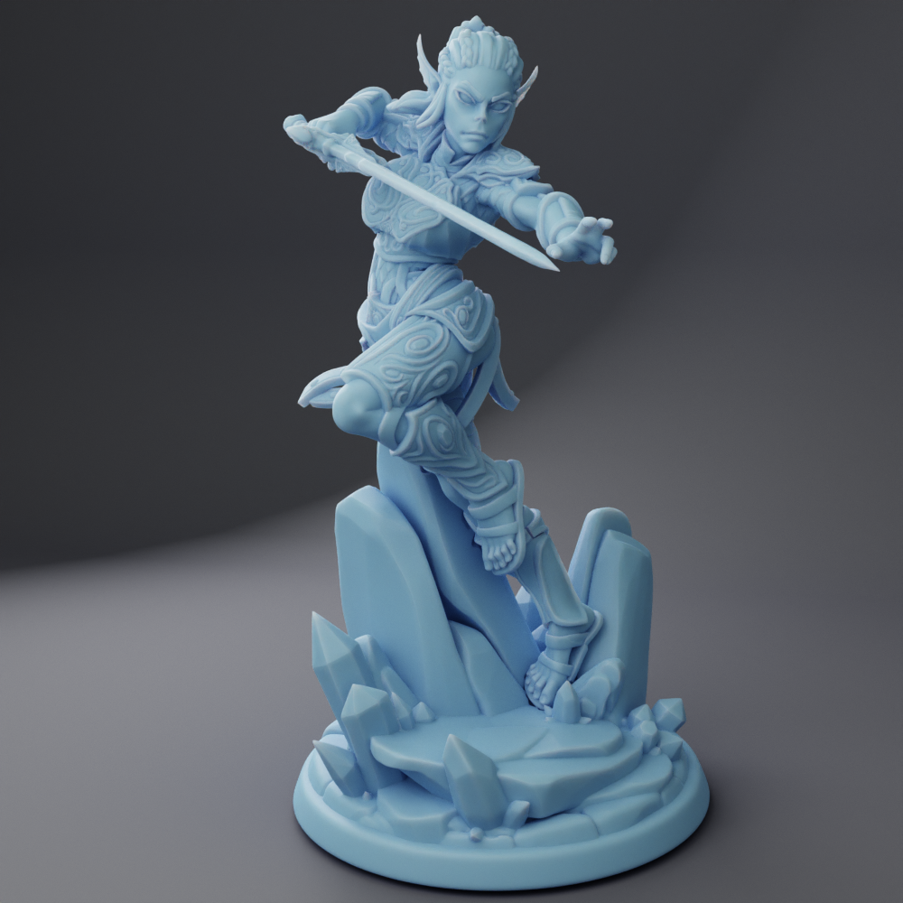 Twin Goddess Miniatures - Hero Tier - Ta Vel Lae Zel 35mm / 75mm