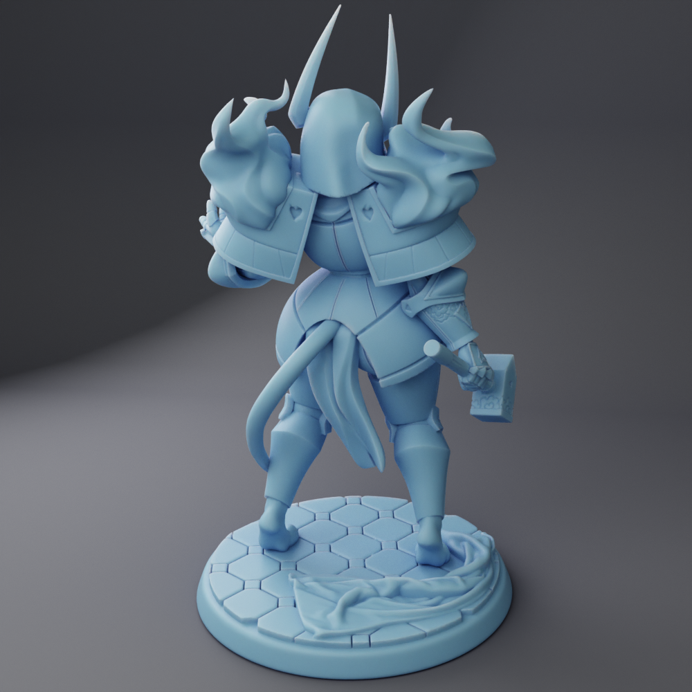Twin Goddess Miniatures - Dhalia, Tiefling Reforged - 2025 April