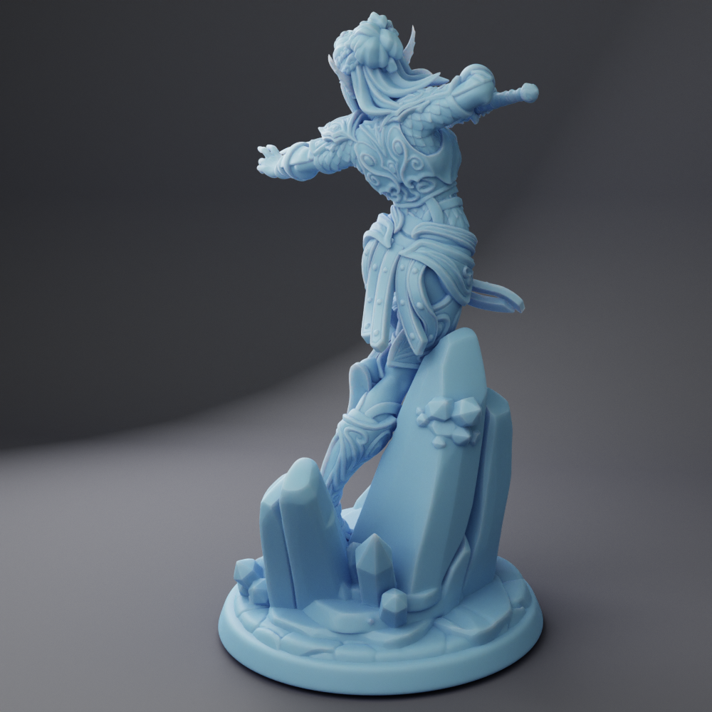 Twin Goddess Miniatures - Hero Tier - Ta Vel Lae Zel 35mm / 75mm