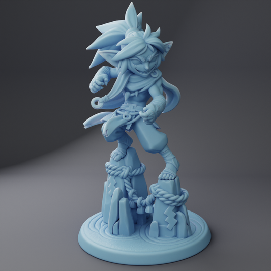 Twin Goddess Miniatures - Saru Gob Monk - 2025 May