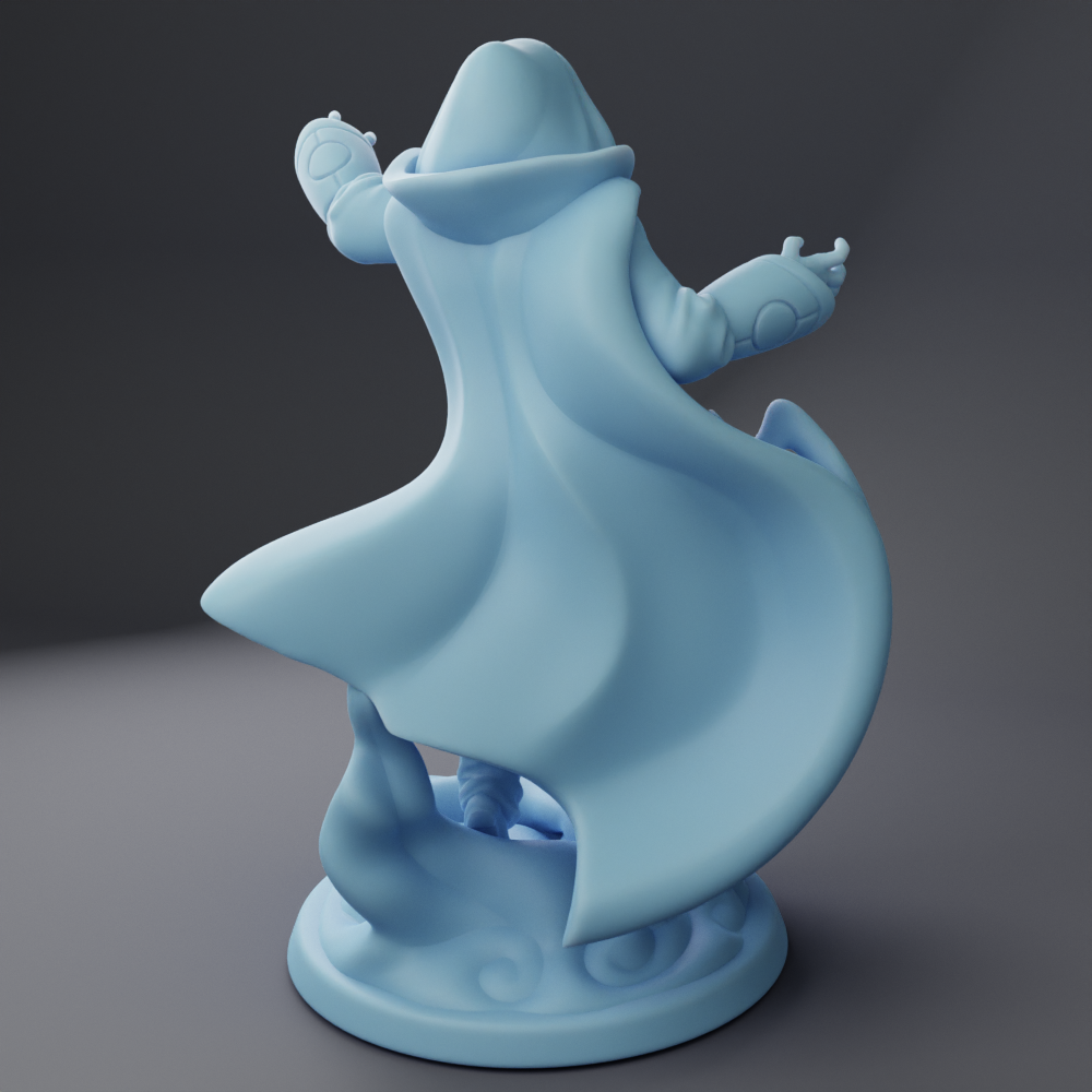 Twin Goddess Miniatures - L, The Blue Wizard - Oakenhallow #3 2023 July