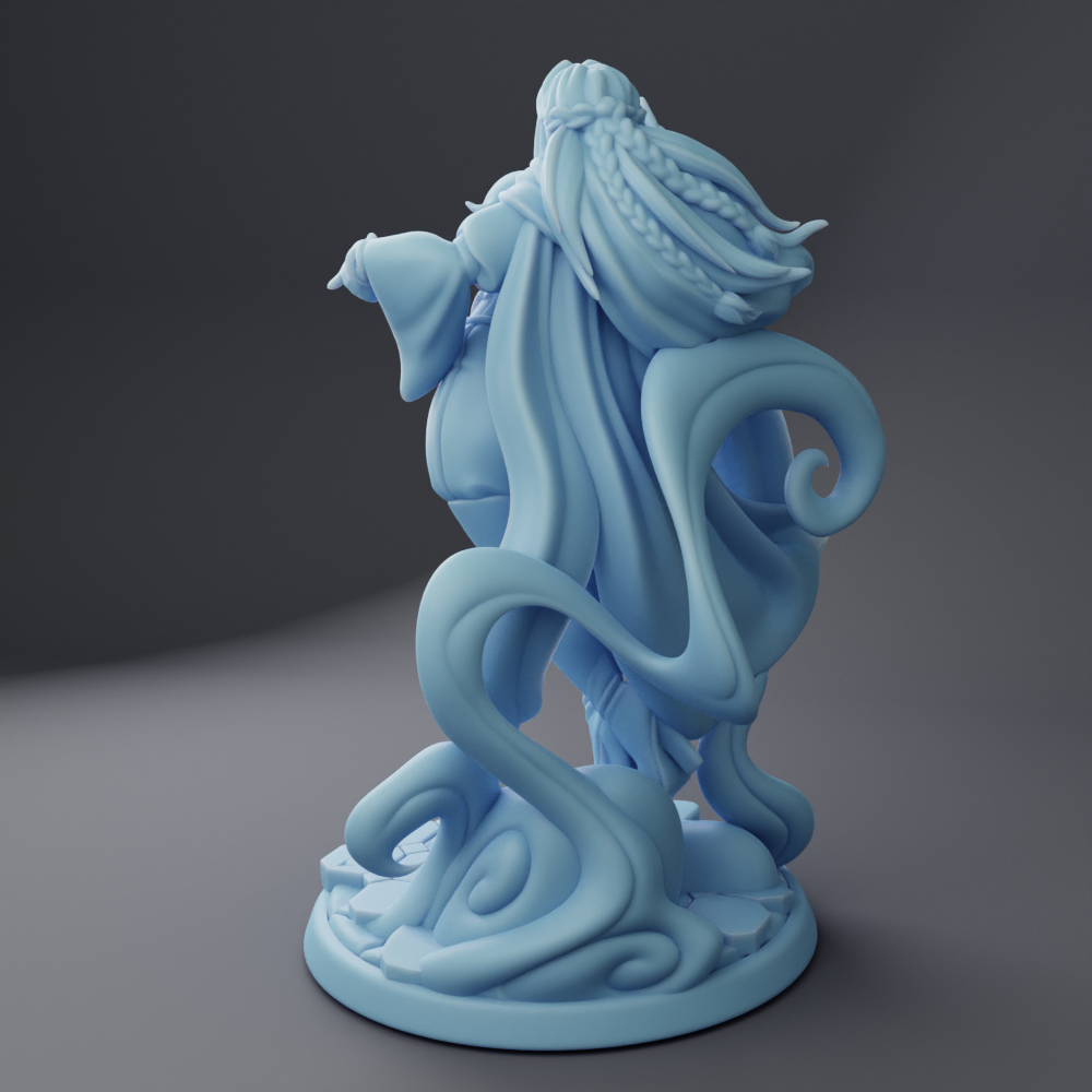 Twin Goddess Miniatures - Hero Tier - Victoria the Sorceress  35mm / 75mm