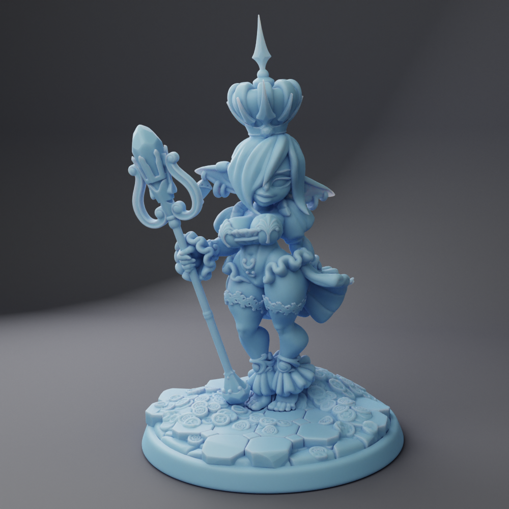 Twin Goddess Miniatures - Goblin Queen - Fantasy Queens 2023 March