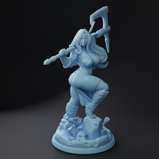 Twin Goddess Miniatures - Thitania the Beheader - Oaken Hollow Heroes 2022 September