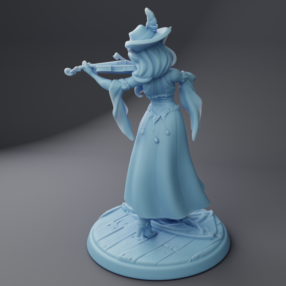 Twin Goddess Miniatures - Silv the Bard - Reforged July 2024