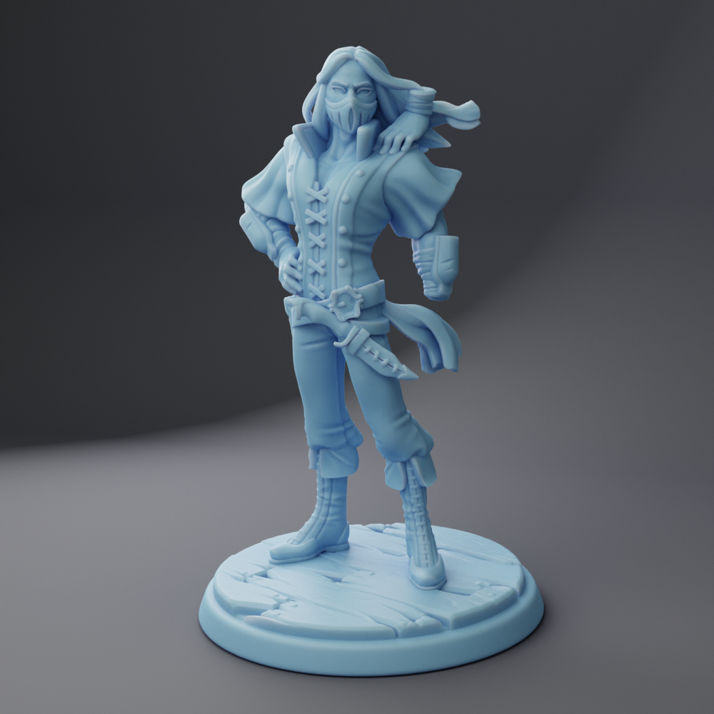 Twin Goddess Miniatures - Grimzod the Space-pirate - 2023 May