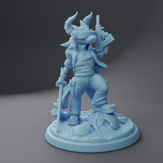 Twin Goddess Miniatures - Cybold Kobold Cyborg - 2023 May
