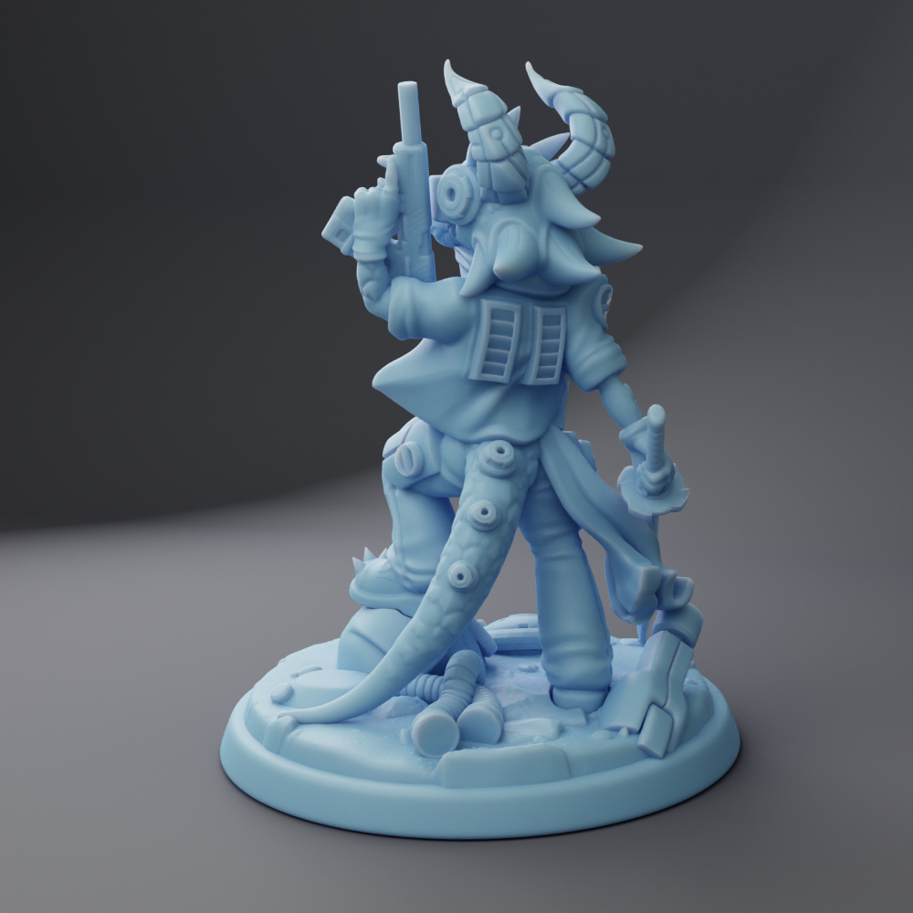 Twin Goddess Miniatures - Cybold Kobold Cyborg - 2023 May