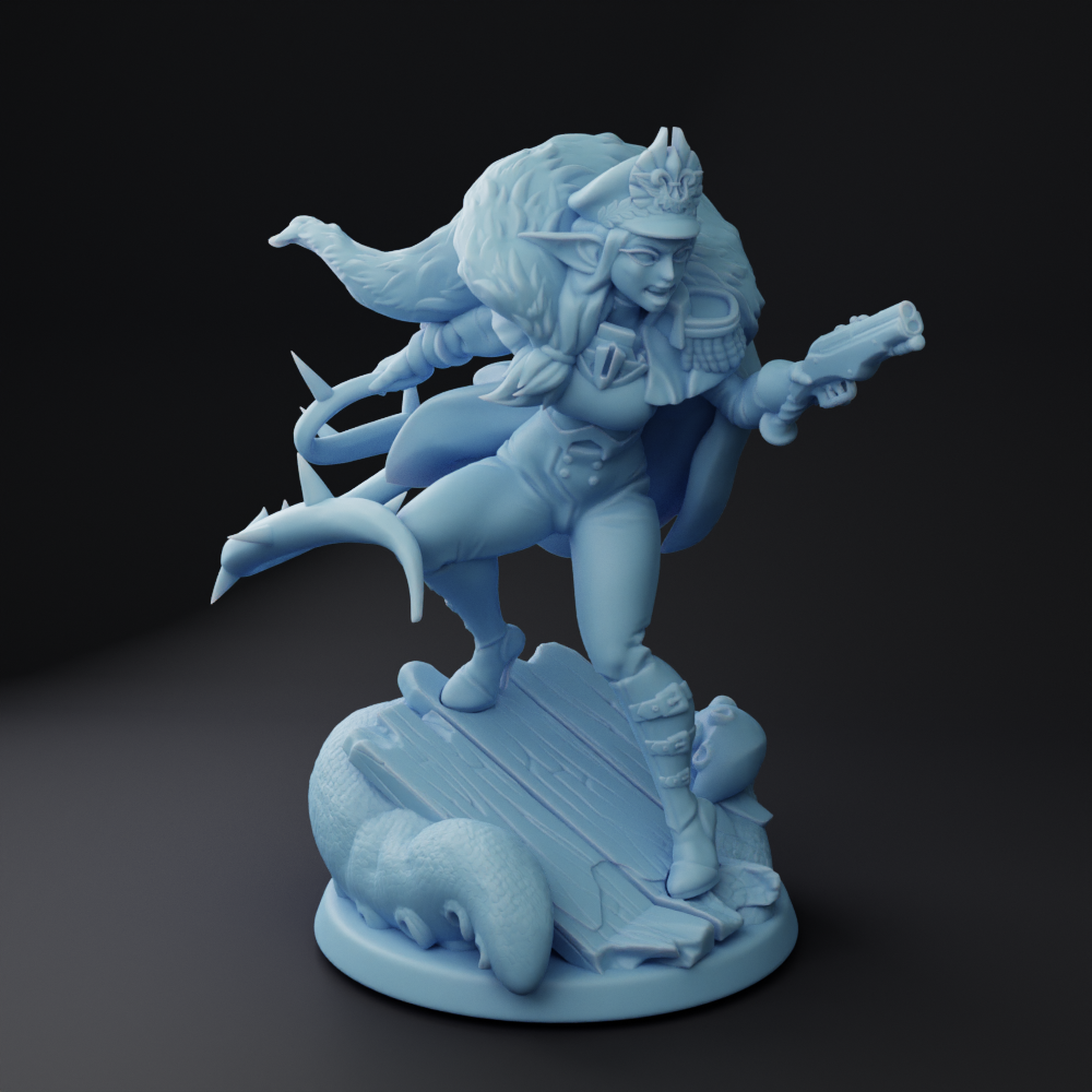 Twin Goddess Miniatures - Star Commander Karina - Starjammer Adventures in Space 2022 August