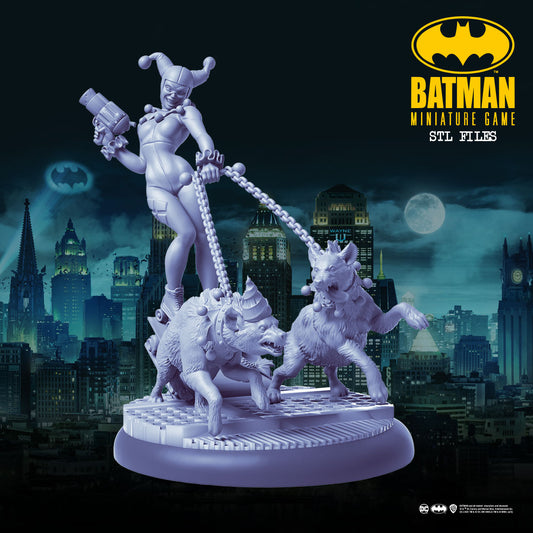 Knight Models - Harley Quinn, Hyenas - Batman Miniature Game 2025 September