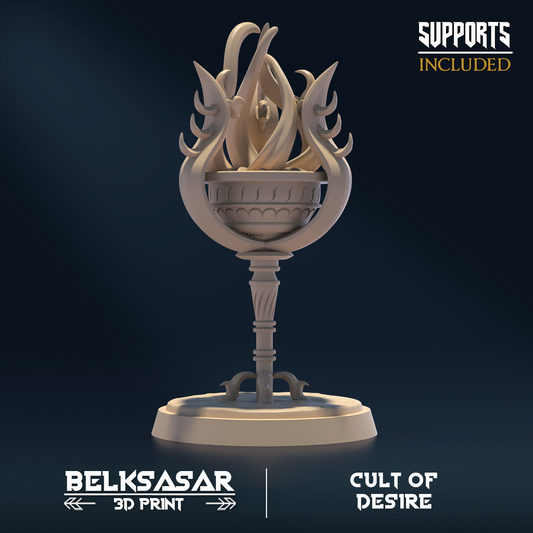 Belksasar - Banner Torch of Desire - Cult of Desire 2024 February