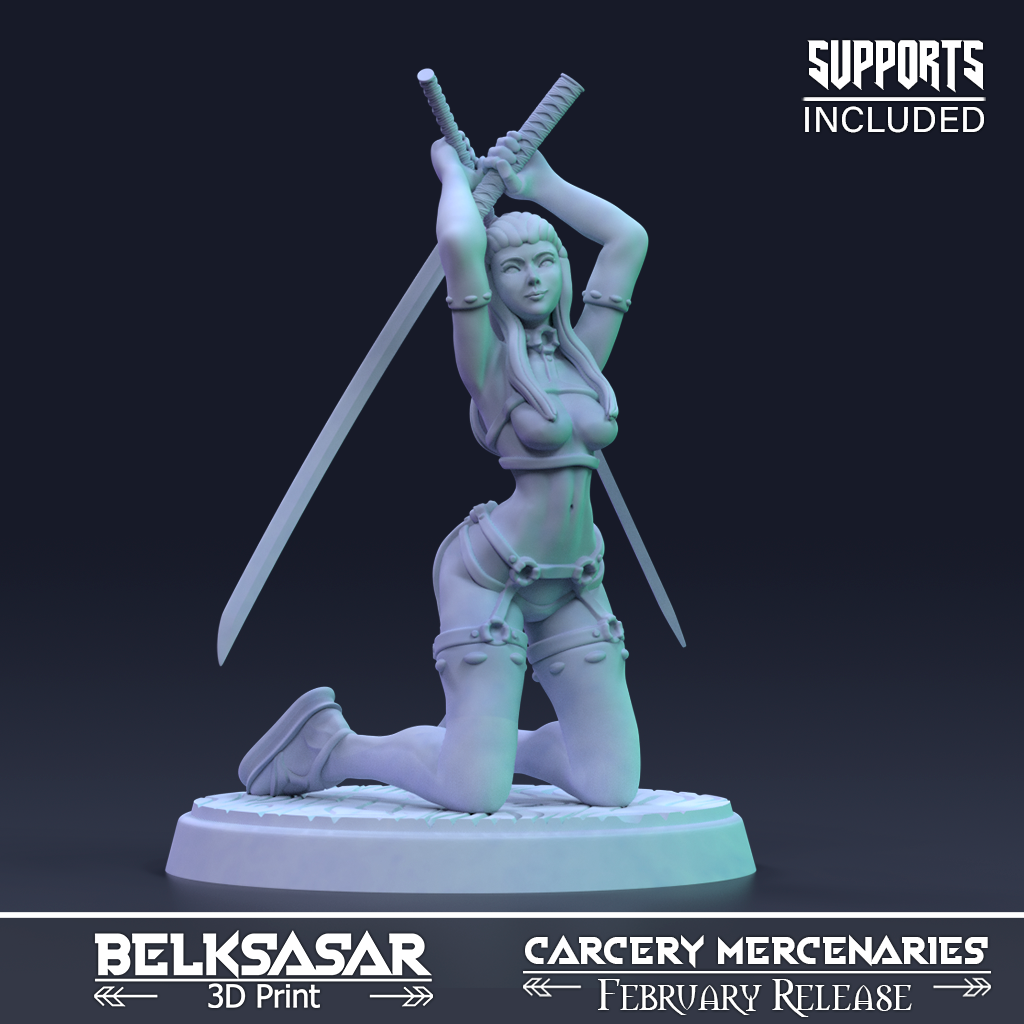 Belksasar - Human Mercenary - Carcery Mercenaries 2022 February
