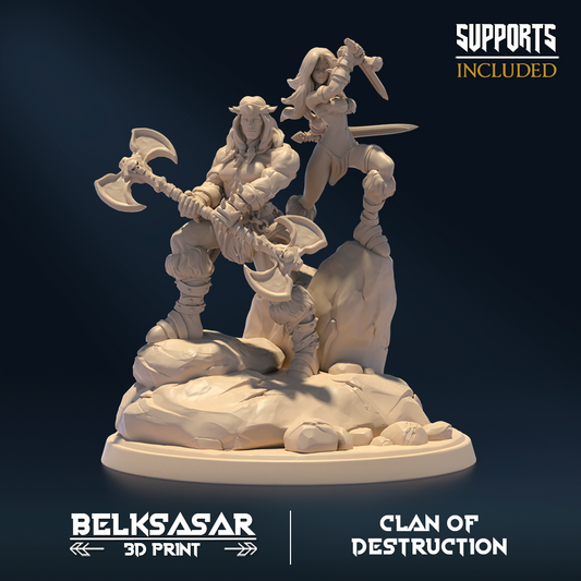 Belksasar - Kolngan and Anya, Clanmasters - Clan of Destruction 2023 November