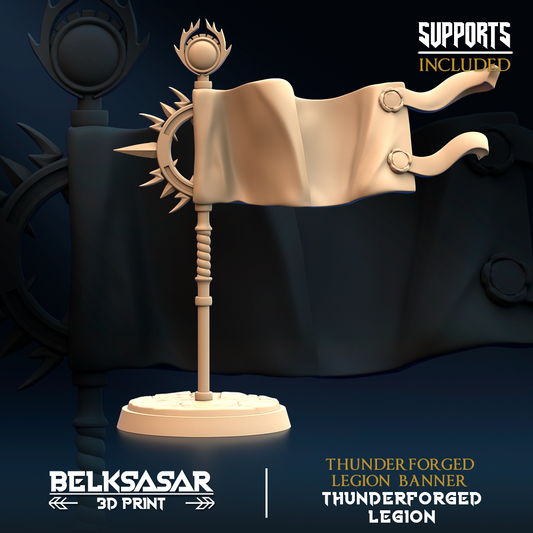Belksasar - Thunderforged Legion Banner, Terrain  - Thunderforged Legion 2025 July