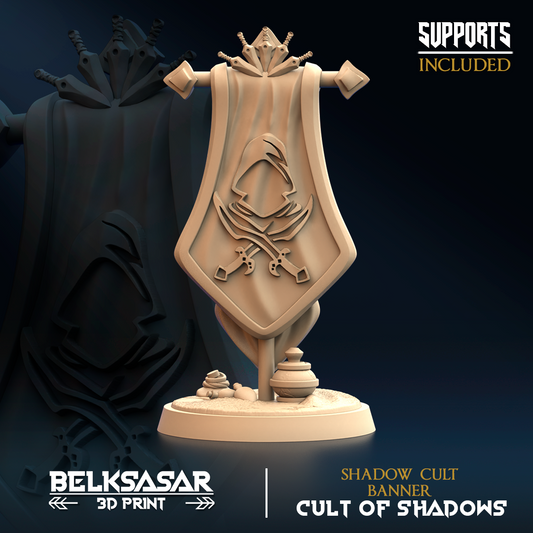 Belksasar - Shadow Cult Banner 2024 October Release 35mm