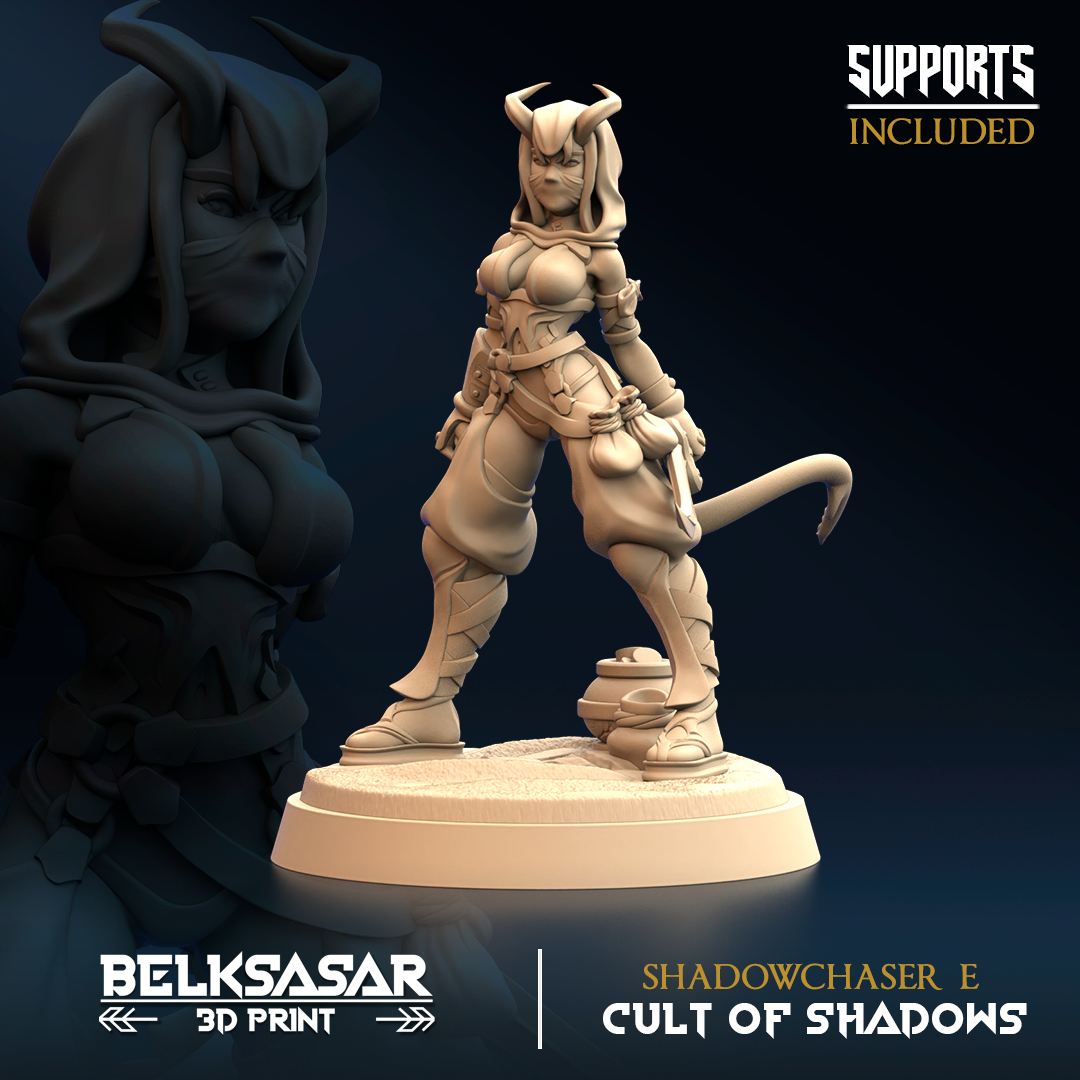 Belksasar - Shadowchaser Tiefling Rogue 2024 October Release 35mm