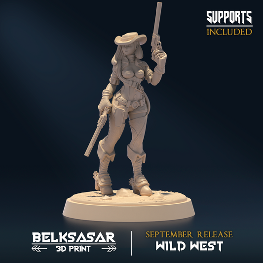 Belksasar - Human Gunslinger E - Wild West 2023 September