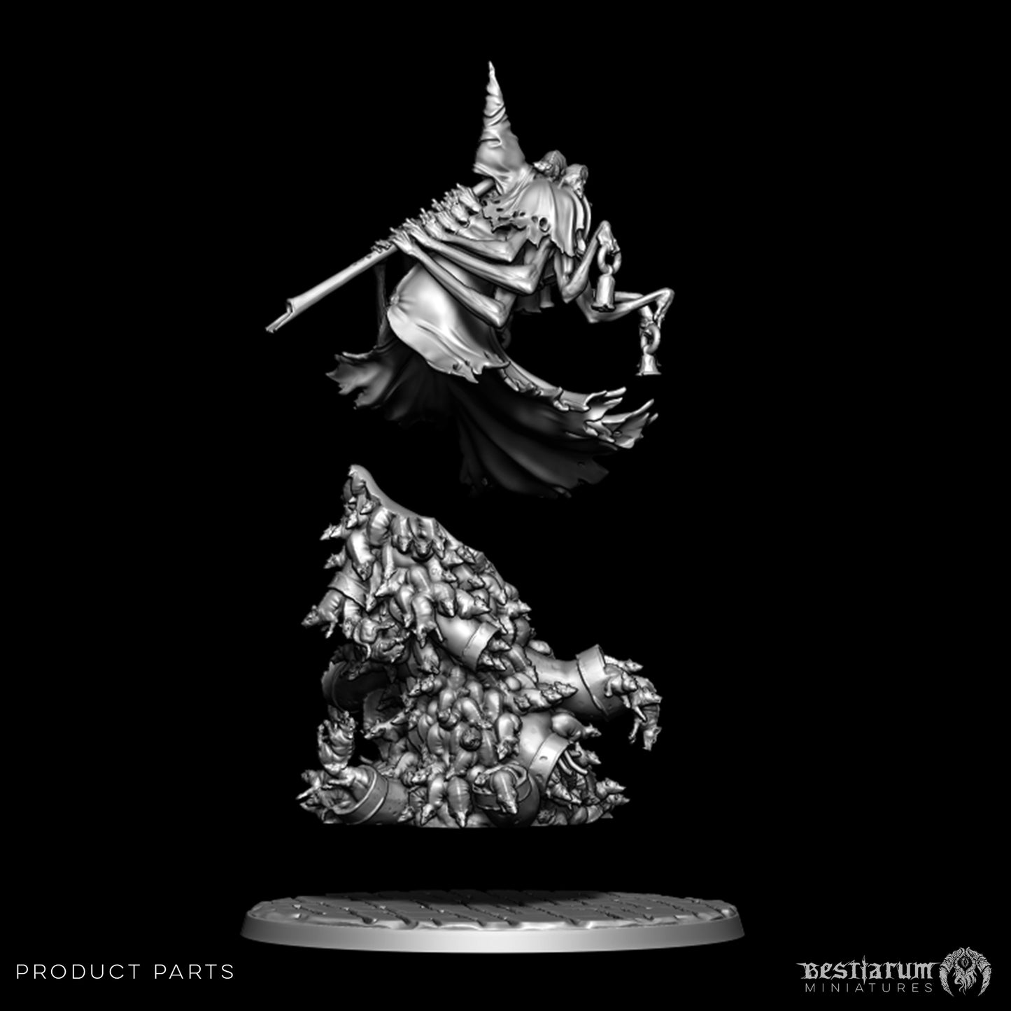 Bestiarum miniatures - The Piper Beyond (Large) - Kin of the Rat - 2024 December