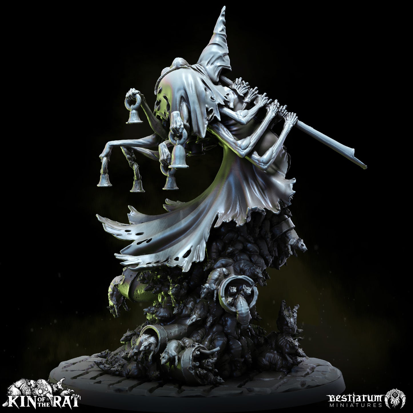 Bestiarum miniatures - The Piper Beyond (Large) - Kin of the Rat - 2024 December