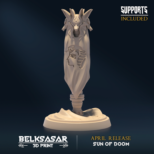 Belksasar - Doom Sun Banner - Sun of Doom 2023 April