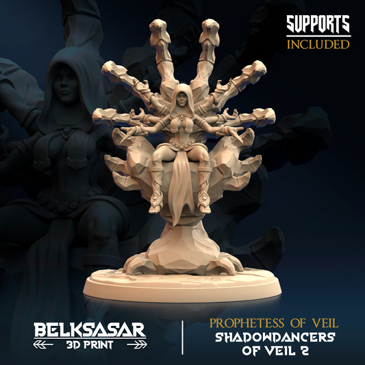 Belksasar - Prophetess of Veil (Large) - Shadowdancers of Veil 2 2025 Septmeber