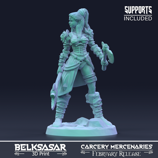 Belksasar - Sigrid the Avenger - Carcery Mercenaries 2022 February