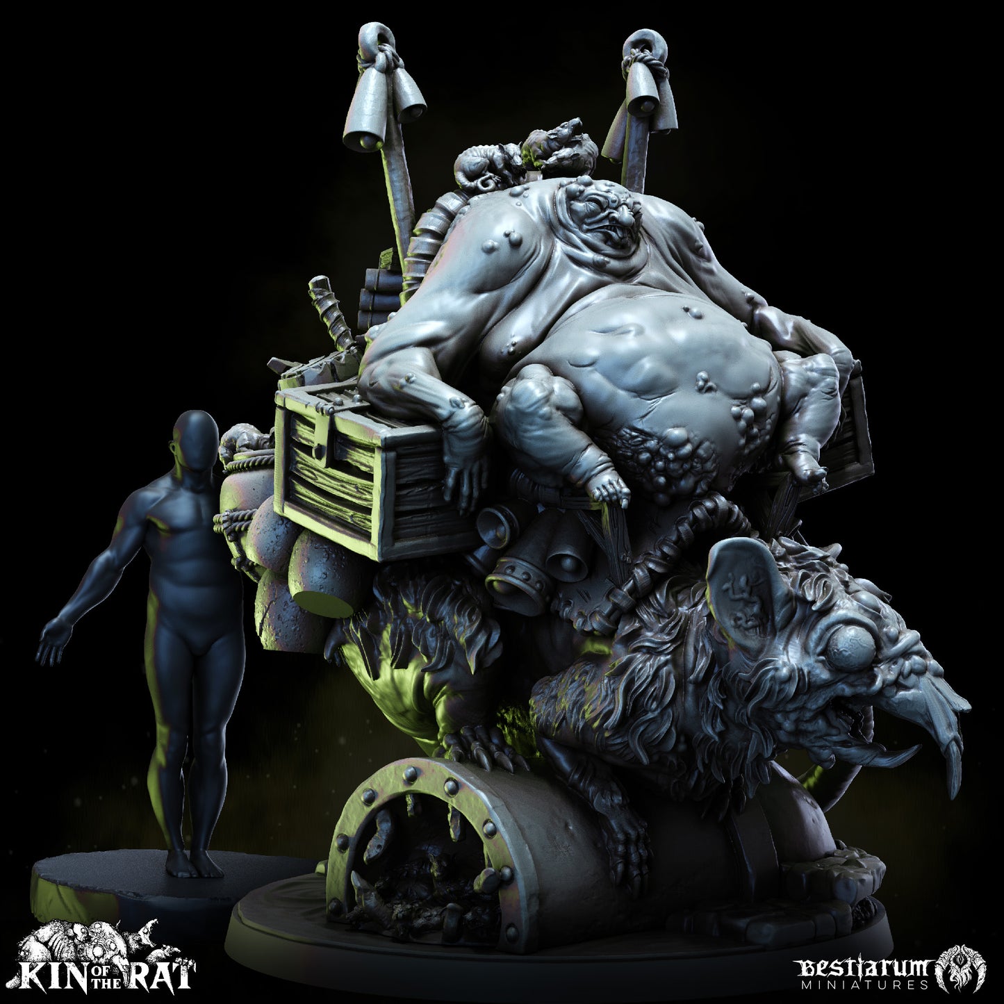 Bestiarum miniatures - Nuncle Squeak (Large) - Kin of the Rat - 2024 December