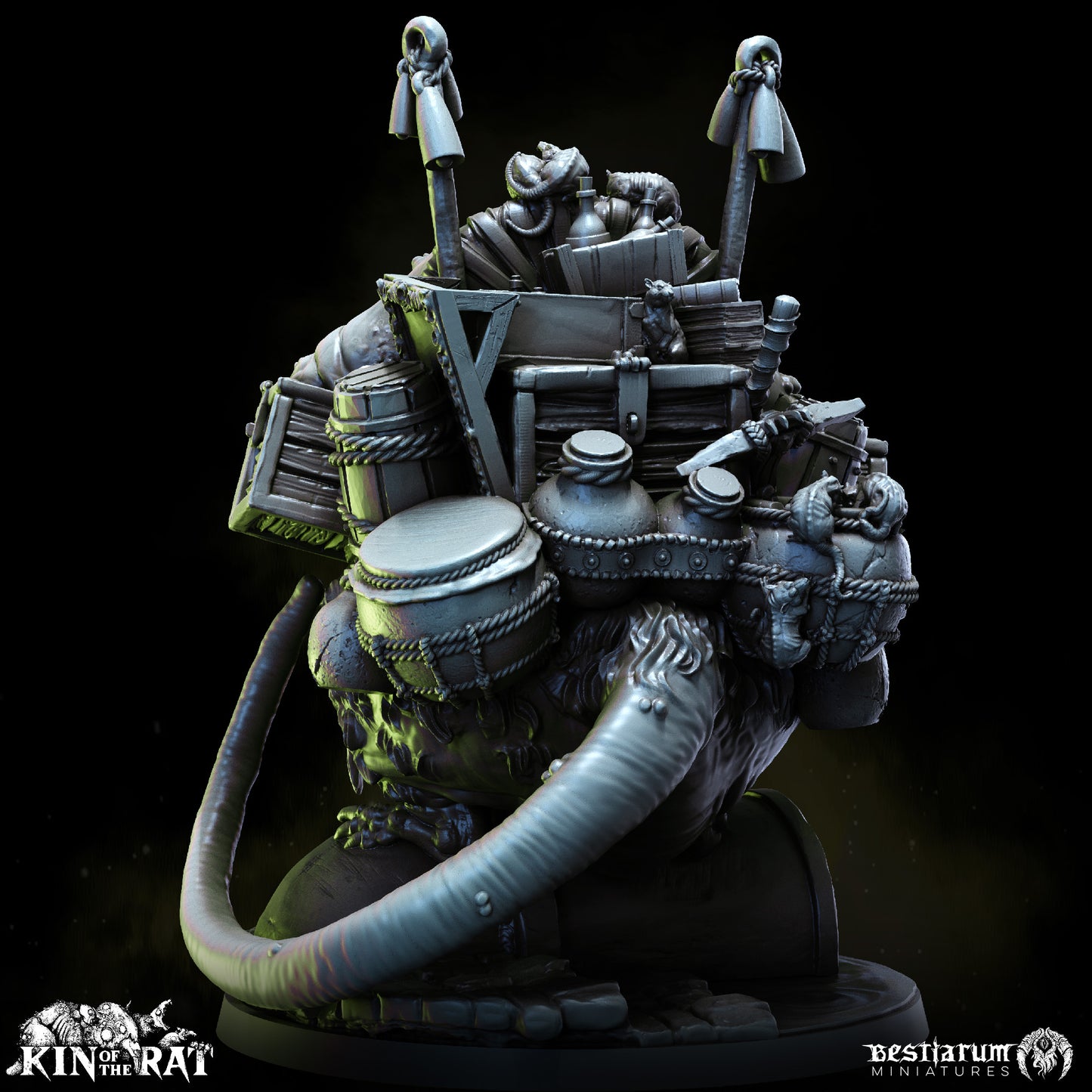 Bestiarum miniatures - Nuncle Squeak (Large) - Kin of the Rat - 2024 December