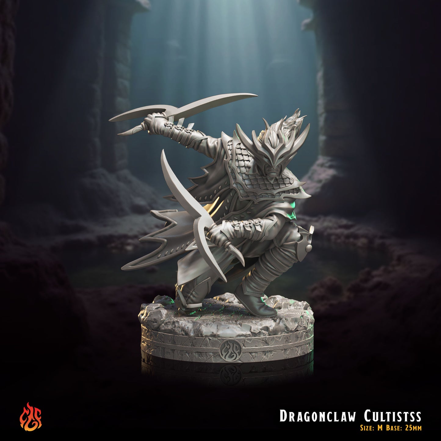 Crippled God Foundry - Dragonclaw Cultist D - Cult of the Dragon 2025 June