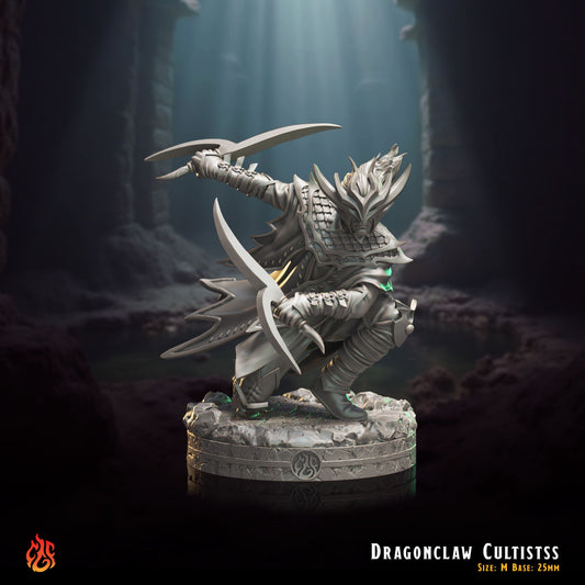 Crippled God Foundry - Dragonclaw Cultist D - Cult of the Dragon 2025 June